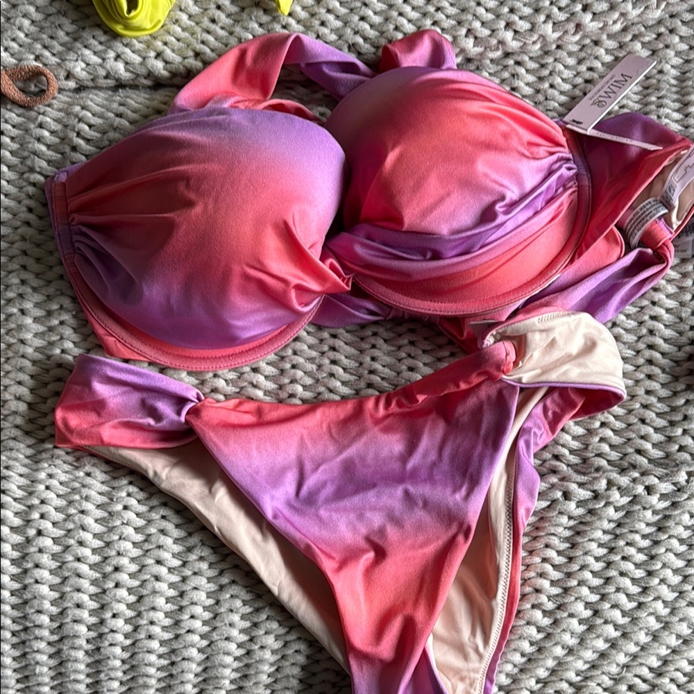 Victoria's Secret Pink and Purple Bikini
